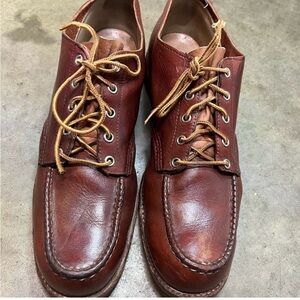 Red Wing Shoes Men's Rich Brown Leather Oxfords